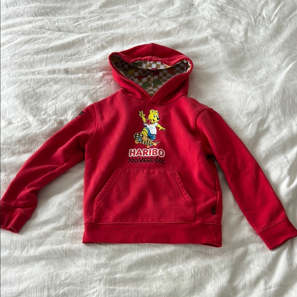 Vans Red Haribo Graphic Hoodie Sweatshirt